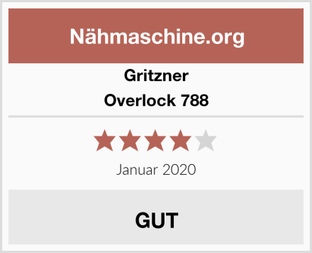 Gritzner Overlock 788 Test