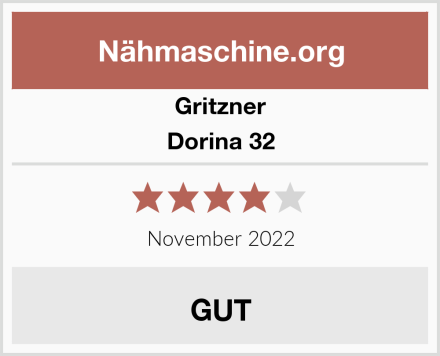 Gritzner Dorina 32 Test